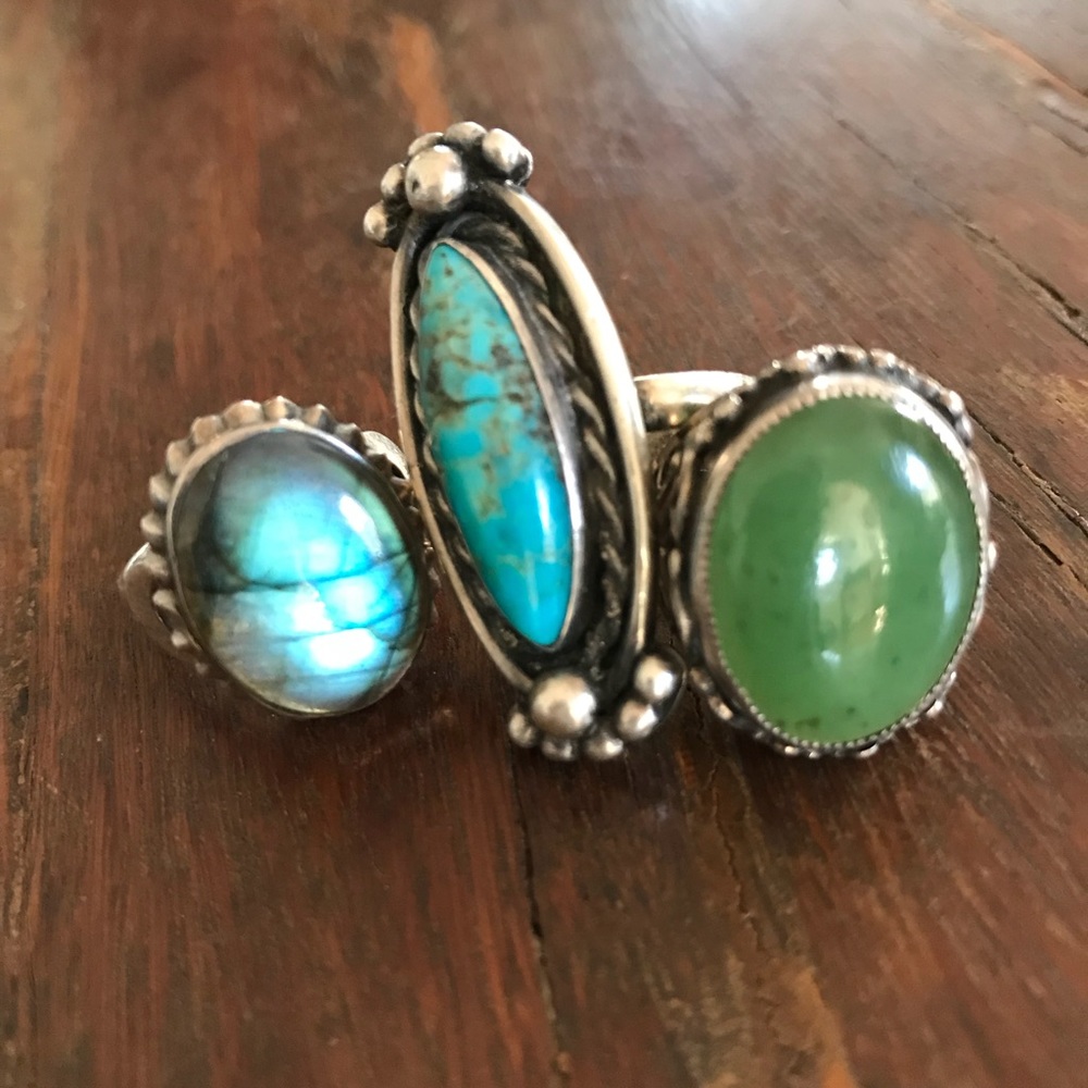 Sterling Silver Rings Bundle